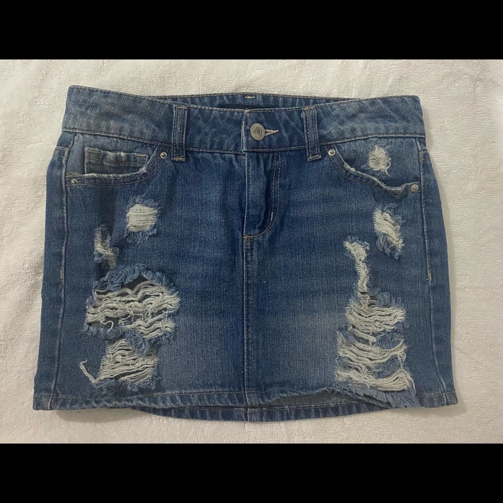 Denim skirts
